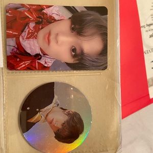 NCT 127 superhuman photocard + disk